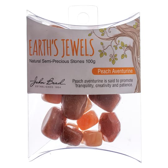 John Bead Earth's Jewels Natural Stone Bead Assortment